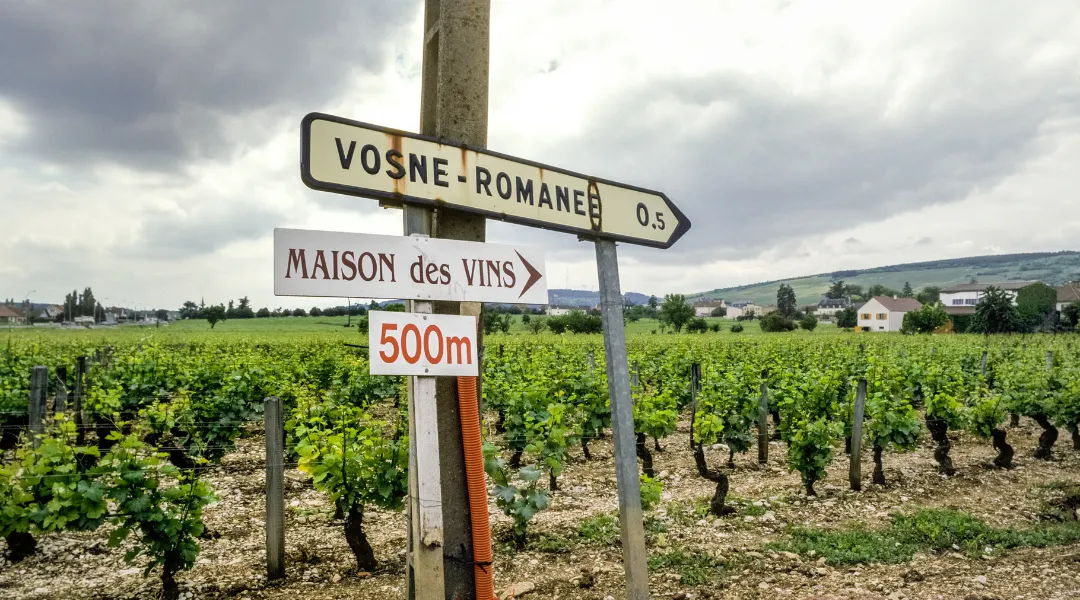 Les villages les plus demandés par les voyageurs en Bourgogne Vosne romanée